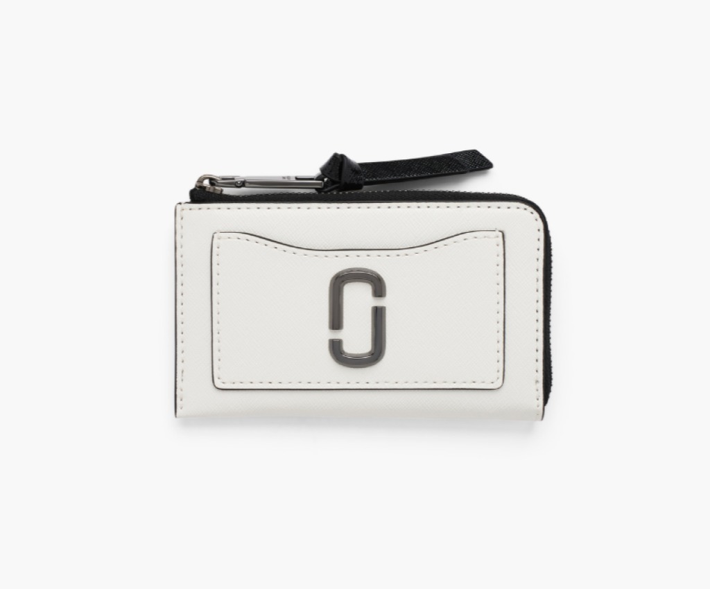 The Utility Snapshot Top Zip Multi Wallet (Black/White)